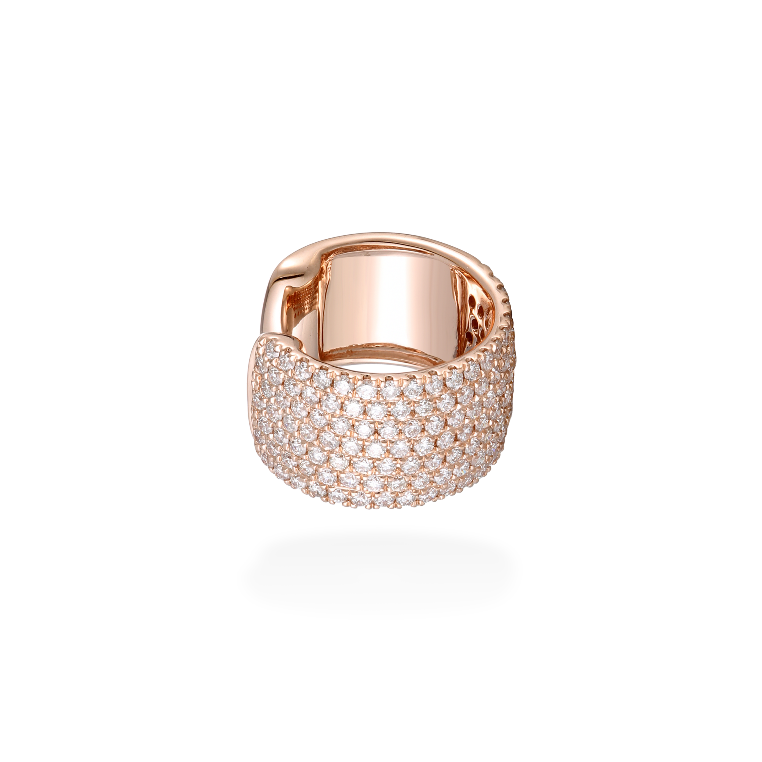 Pavé diamond ear cuff